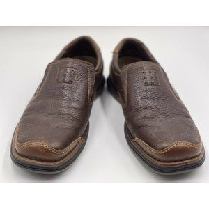 LAOKS Men's Size  2 Tone Brown Plain Toe Walking O